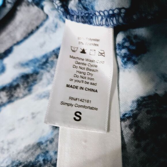 LuLaRoe Womens Top Multi-Color Size Small Polyester Blend Short Sleeve Pullover - Picture 5 of 13